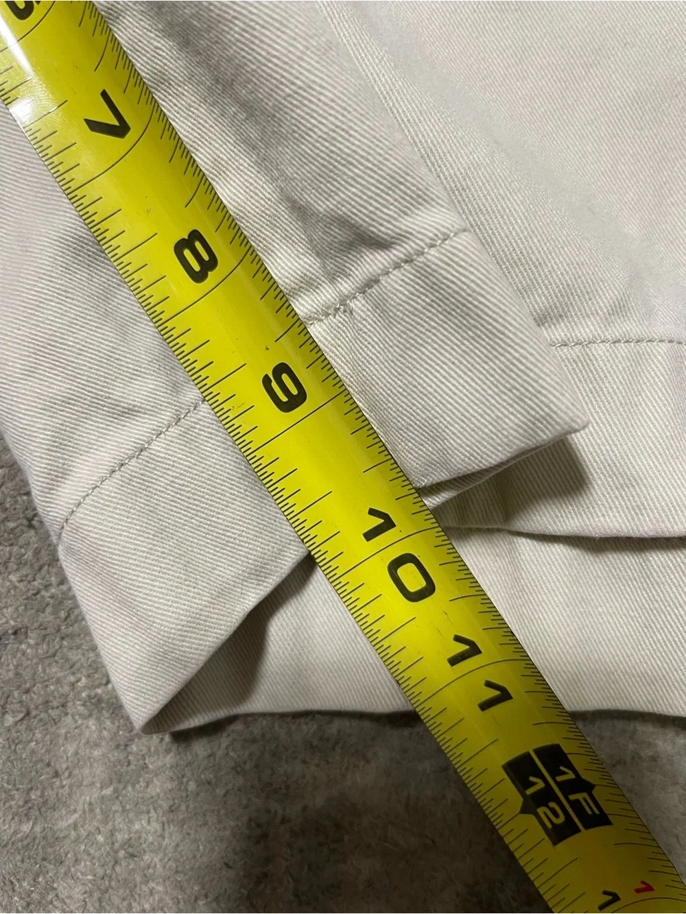 Mens Banana Republic Chino Khaki Shorts